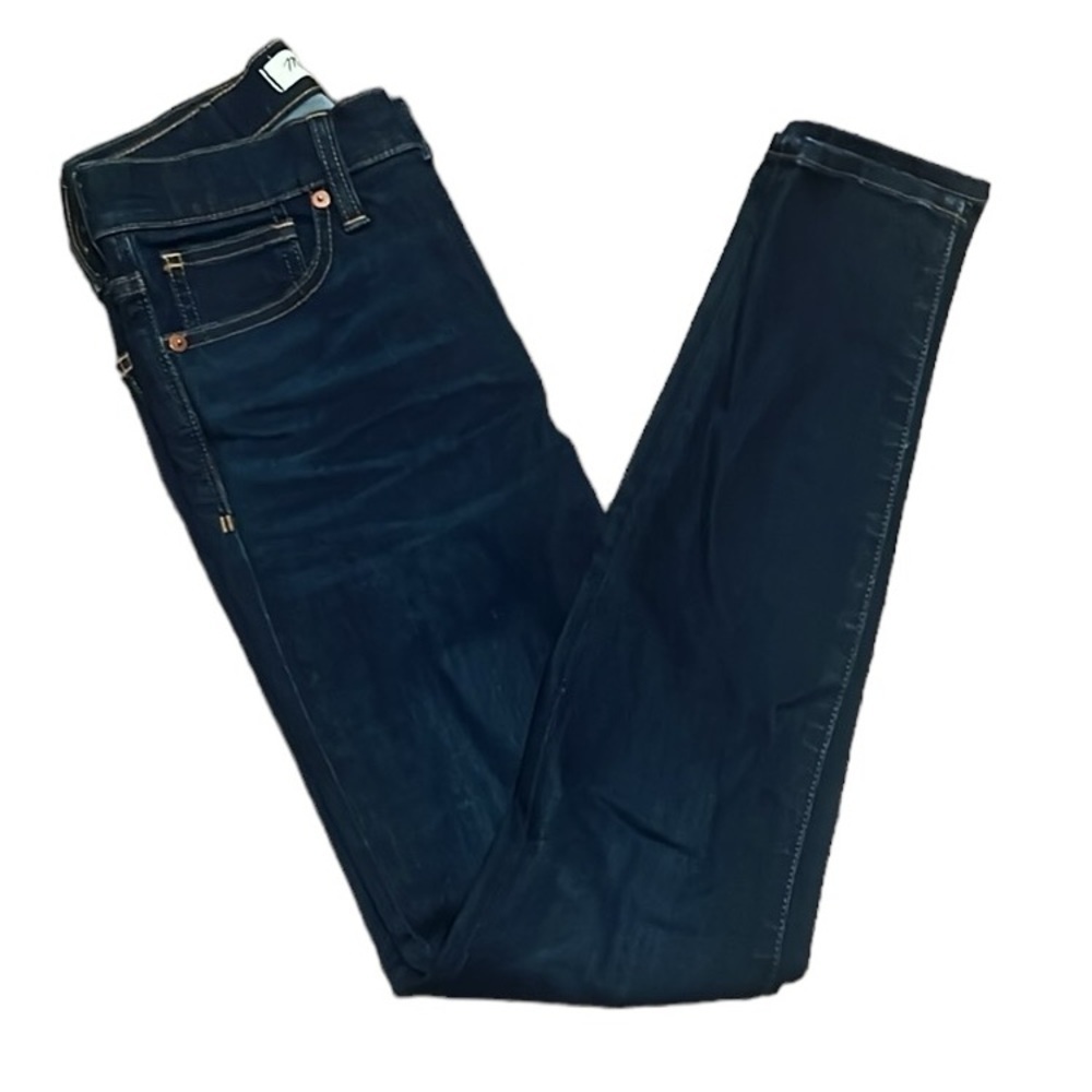 MADEWELL 9” High rise skinny jeans size 25